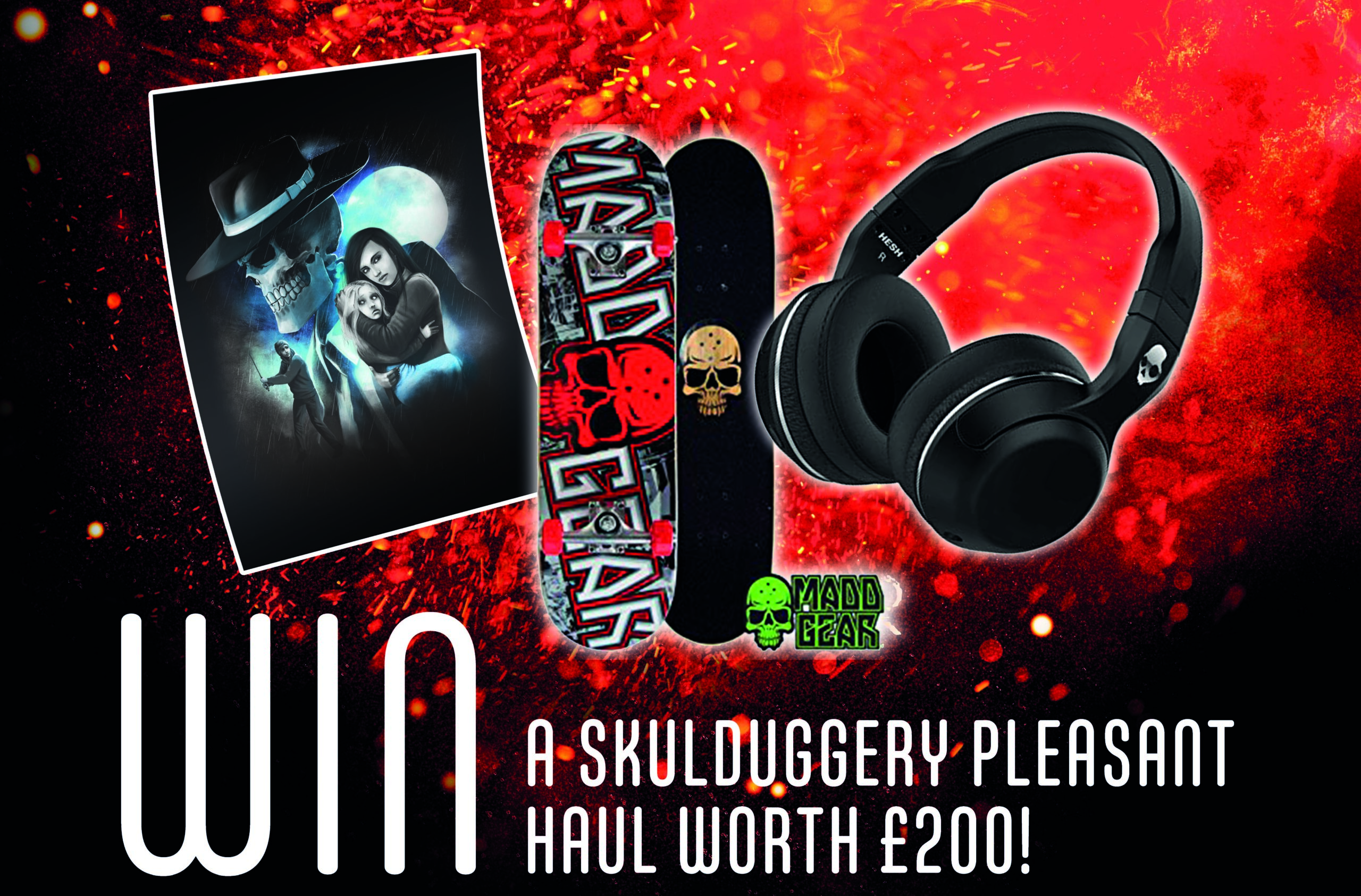 Win a Skulduggery Pleasant haul worth £200!