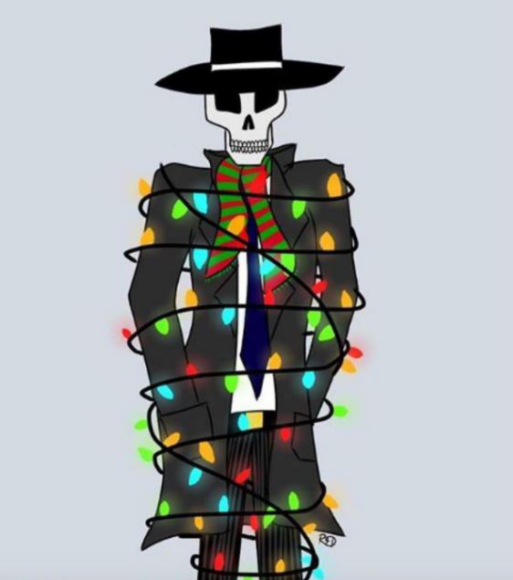 Skulduggery Holiday Art