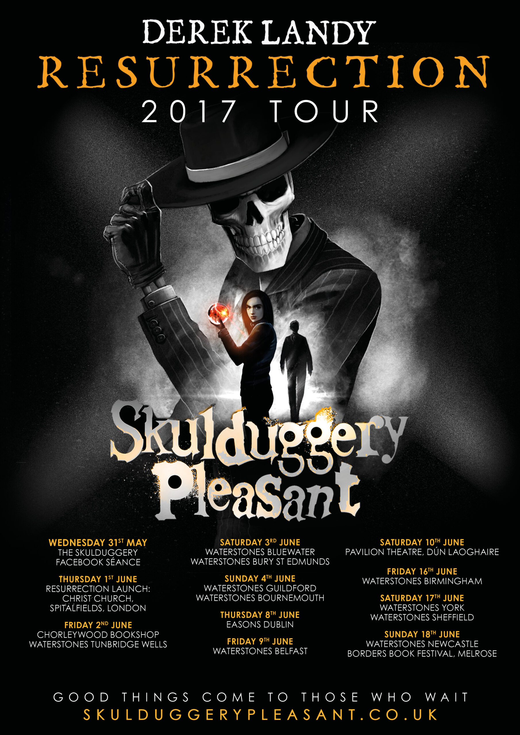 Skulduggery Pleasant Resurrection Tour 2017